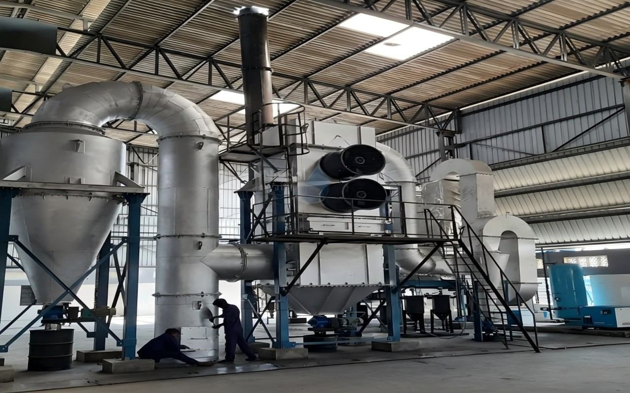 VOC Removal for Heavy Machinery