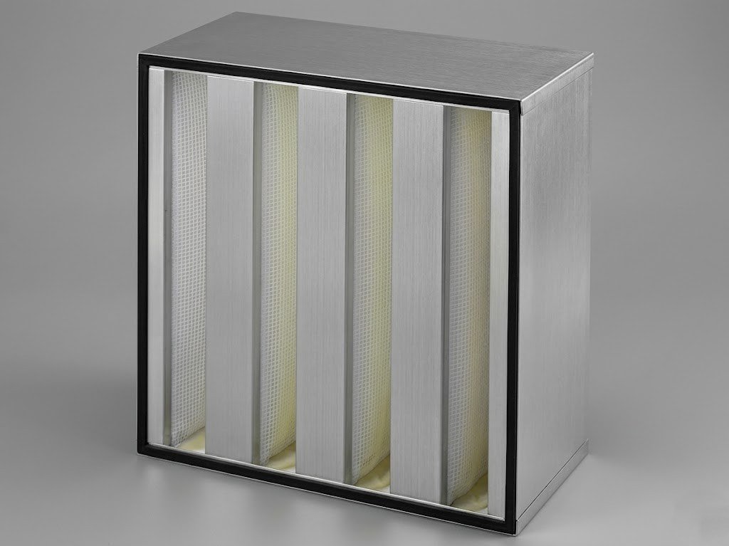 V-Bank HEPA Filter Structure