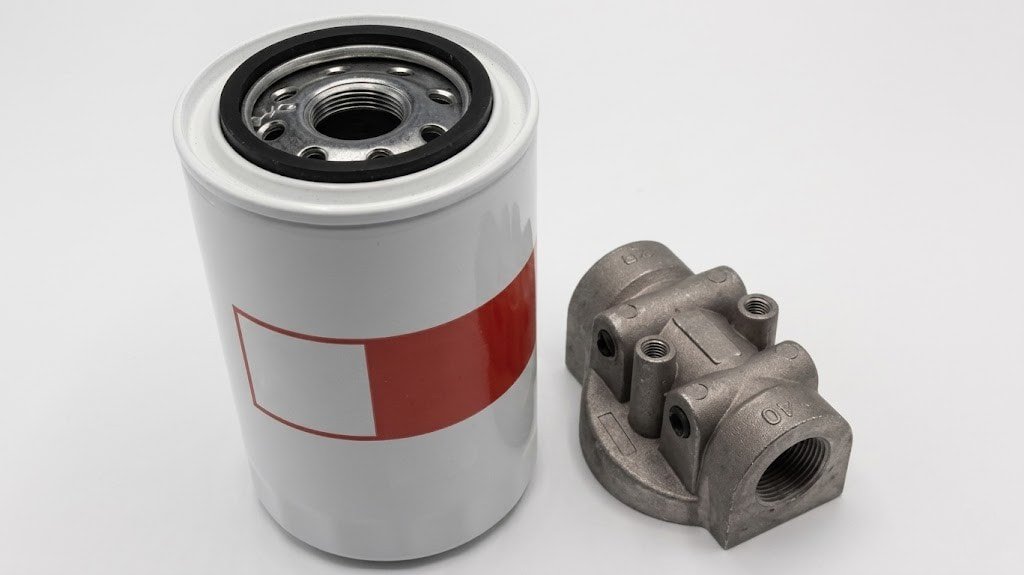 Spin-On Hydraulic Filter Structure
