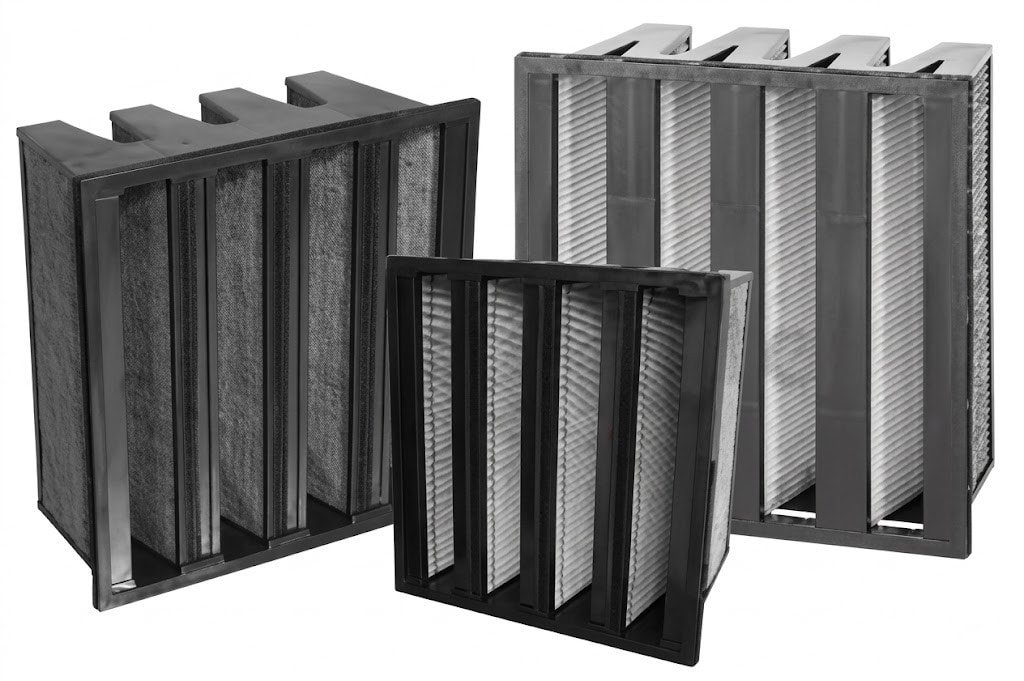 V-Bank Filter Structure Diagram