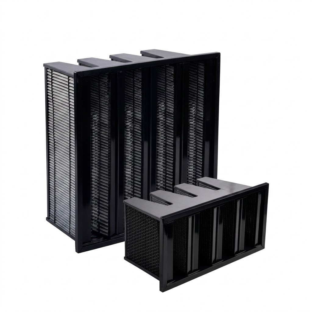 V-Bank Activated Carbon Filter for HVAC