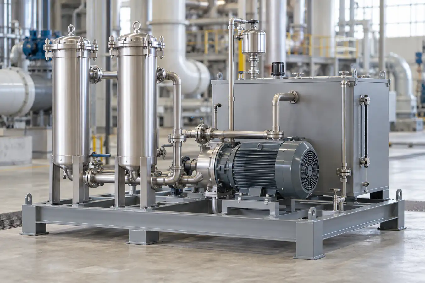ClearFilter liquid filtration research laboratory